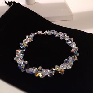 Bracelet / Swarovski Crystal Clusters